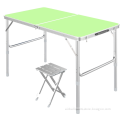 folding camping plastic table, 4ft picnic folding table
